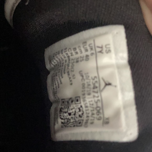 air jordan 1 black toe (used)